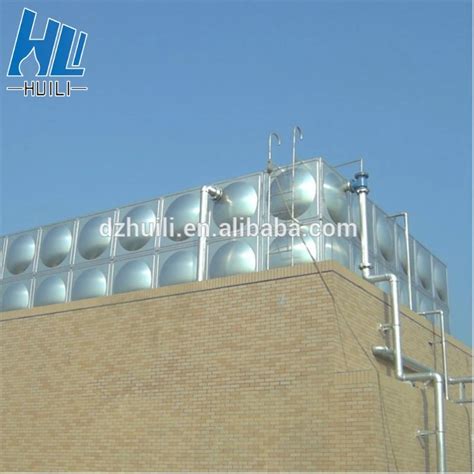 Hot Cold Welding Stainless Steel Square Water Storage Tank Panel Tank SS316 Stainless Steel