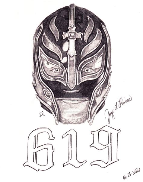 Rey Mysterio Drawing At Explore Collection Of Rey