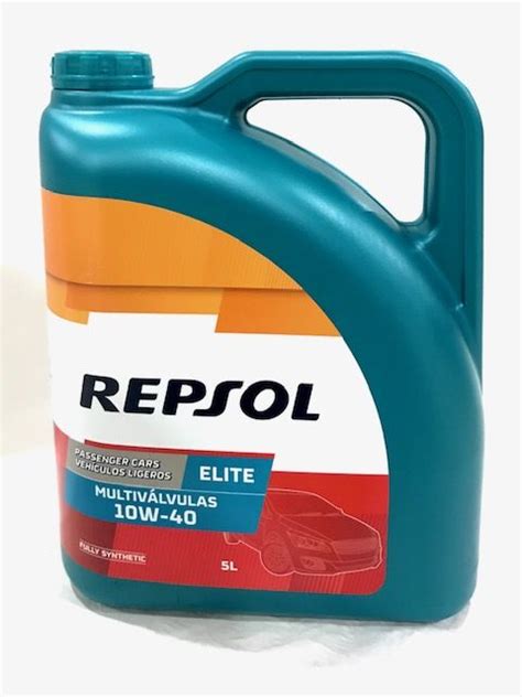 REPSOL MULTIVALVULAS 10W40 5L MOLTOCAR