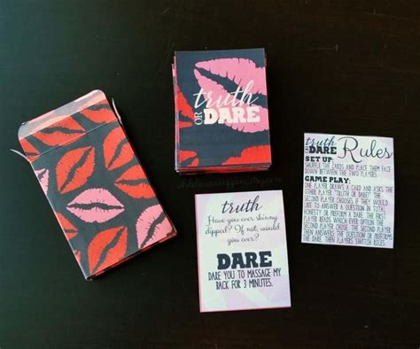 Truth Or Dare Couples Naughty Game Perfect For Date Night Box