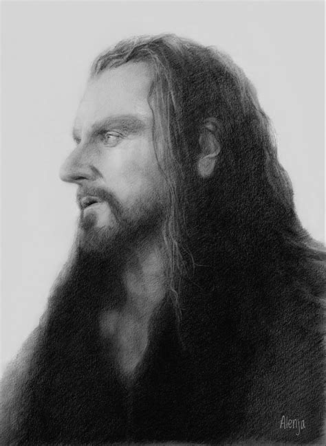 Thorin Oakenshield The Hobbit By Alenja Painting Drawing Art