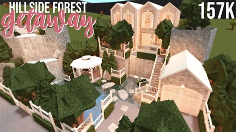 Bloxburg Hillside Fairy Tale Home 157k YouTube