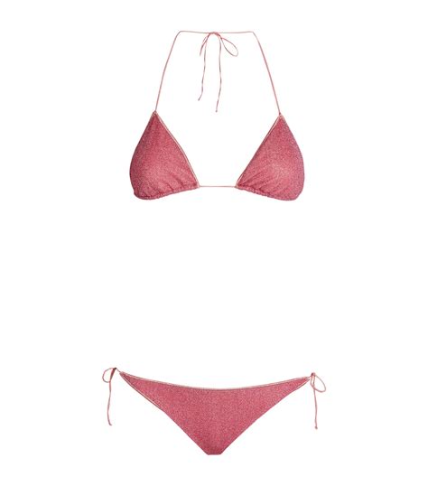 Womens Oséree pink Lumière Bikini Harrods UK