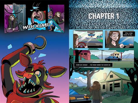 Five Nights at Freddy's: The Silver Eyes (Graphic Novel) | Scott ...