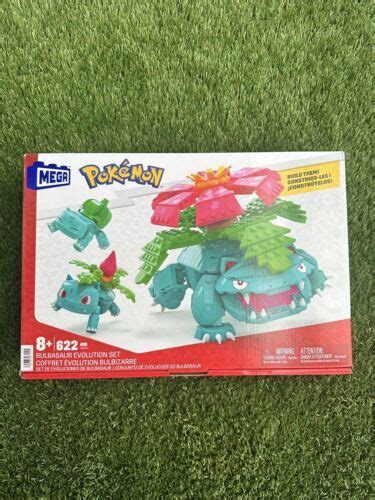 MEGA Pokmon Bulbasaur Evolution Set HHM17 New Factory Sealed | #4665819361