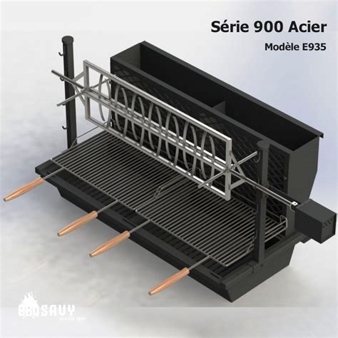 Barbecue série 900 acier monobloc Barbecue Savy