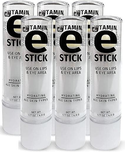 Reviva Labs Vitamin E Oil E Stick 6pk 1 7 Oz Beauty And Personal Care