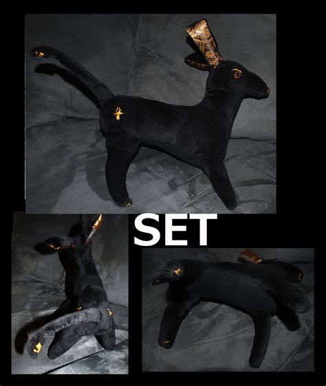 Egyptian God Stuffed Animal Plushie Set Or Anubis Etsy