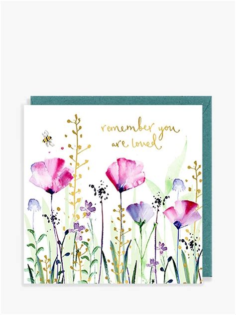 Louise Mulgrew Designs You Are Loved Sympathy Card ShopStyle Decor