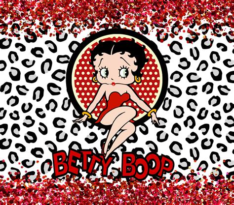 Betty Boop Tumbler Wrap Etsy Canada