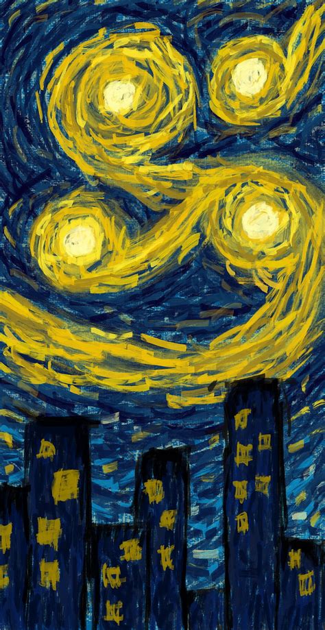 Noche Estrellada Fondos De Pantalla Van Gogh