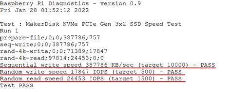 NVMe 2242 B+M-Key MakerDisk SSD - 128GB (Preloaded with Raspberry Pi OS)