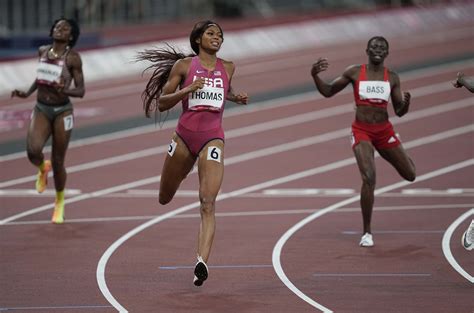 Gabby Thomas Advances to 200m Final at 2021 Olympics | POPSUGAR Fitness