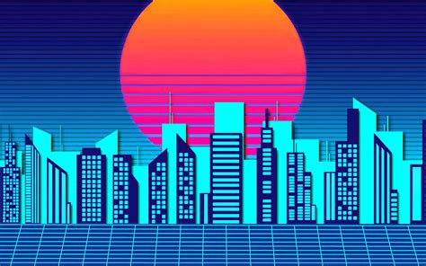 Retrowave City Wallpapers - WallpapersHigh