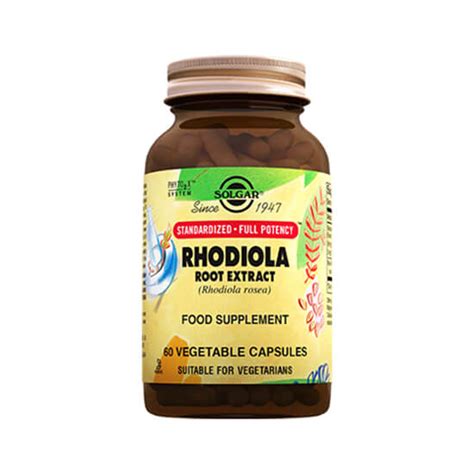 Solgar Rhodiola Root Extract 60 Kapsül