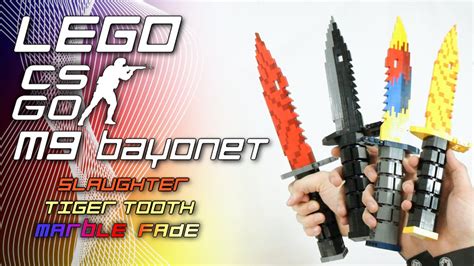 Counter Strike Global Offensive LEGO M9 Bayonet Slaughter Tiger