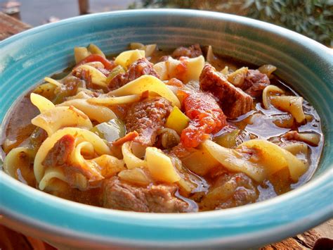 Hungarian Goulash With Spaetzle