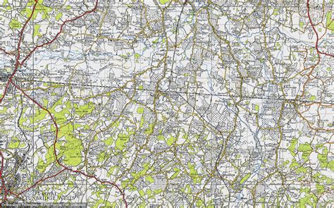 Historic Ordnance Survey Map of Paddock Wood, 1946