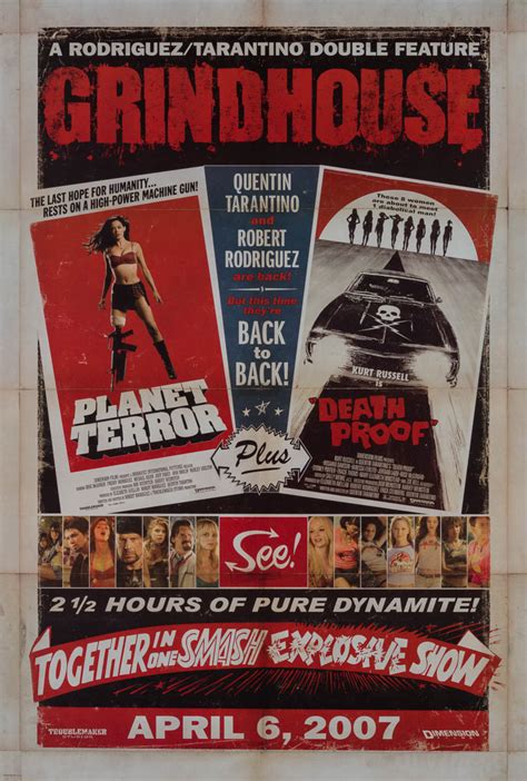 Marquee Poster | Grindhouse 2007 US 1-sheet