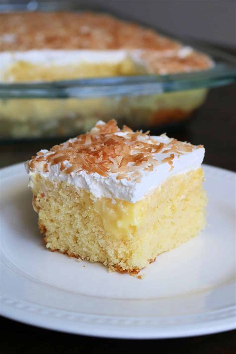 Easy Hawaiian Pineapple Coconut Poke Cake Kindly Unspoken Recipe