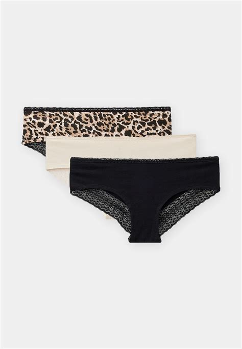 Трусы 3 шт Infinity Lingerie цвет бежевый MP002XW184MS купить в интернет магазине Lamoda
