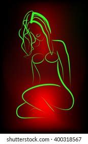 3 853 Naked Girl Banner Images Stock Photos Vectors Shutterstock