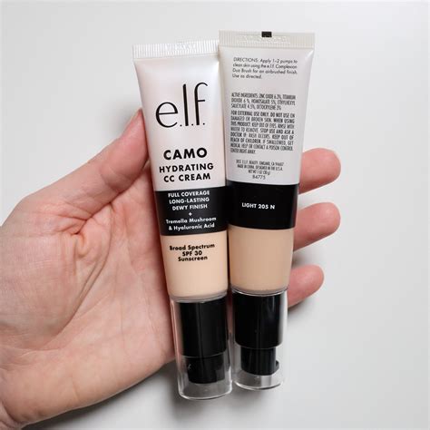 Elf Camo Hydrating CC Cream Review Coffee Makeup