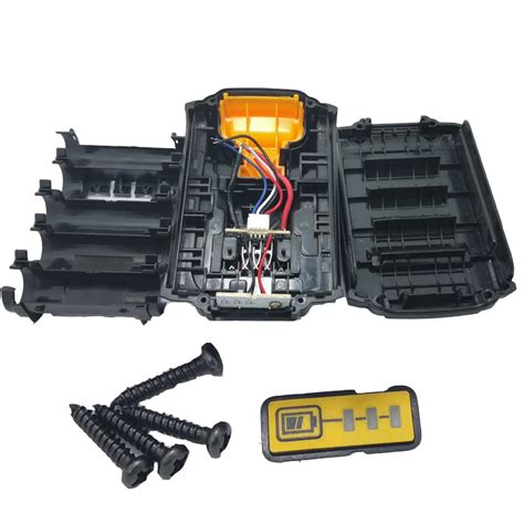 Для Dewalt 18V 20V литий-ионная батарея пластиковый корпус 1.5Ah DCB200 ...