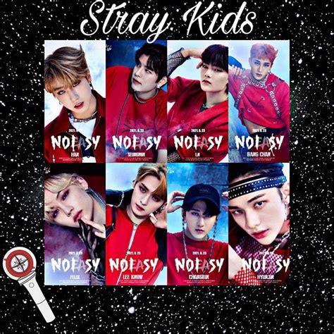 Stray Kids NOEASY Album Poster