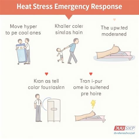 Heat Stress Emergency Response Visual Guide | Stable Diffusion Online