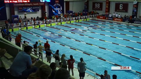 Womens M Fly C Final Tyr Pro Swim Series Bloomington Youtube