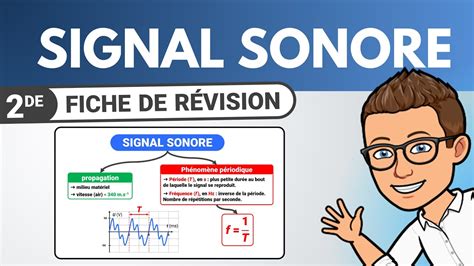 Signal Sonore P Riodique P Riode Fr Quence Seconde Physique