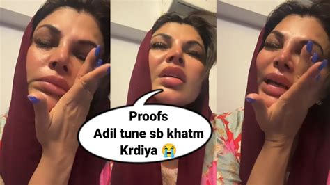 Rakhi Sawant Live 🔴 Badly Crying And Talking About Her Relationship