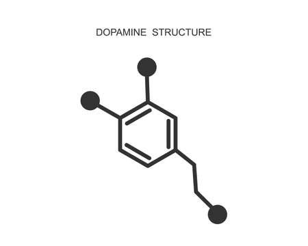 Vector Of Dopamine Icon Chemical ID 178610559 Royalty Free Image