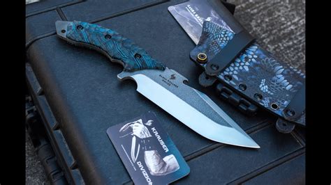 Madkrauser Bleu Sasha Krauser Knives Youtube