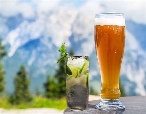 Wei Bier Mojito Frischer Oktoberfest Cocktail Der Zischt Wmn