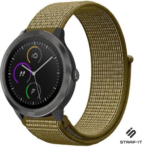 Nylon Smartwatch Bandje Geschikt Voor Garmin Vivoactive Nylon Band