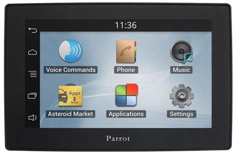 5-дюймовый автомобильный планшет-навигатор Parrot ASTEROID Tablet ...