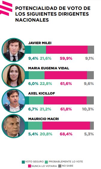 Una Encuesta De Zuban Córdoba Midió A Qué Dirigentes Nacionales Nunca