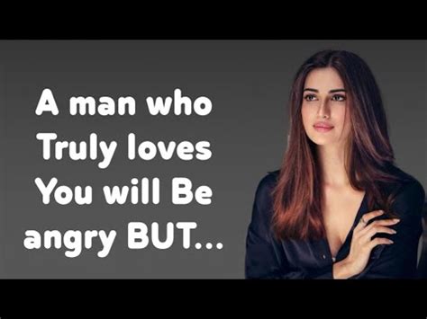 A Man Who Truly Loves You Will Be Angry But Psychological Facts