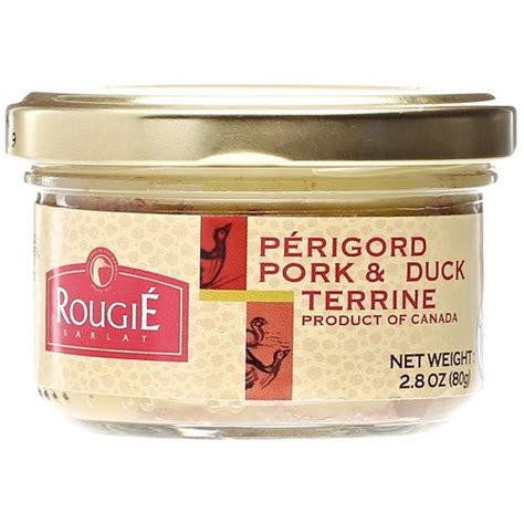 Rougie Pate Perigord Terrine With 20 Duck Foie Gras