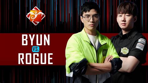 Starcraft Byun Vs Rogue Itax Super Series Youtube