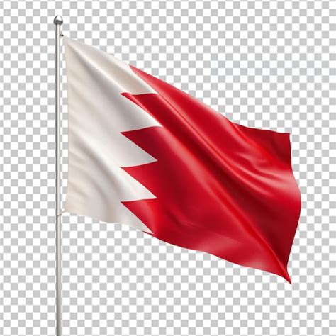 Premium Psd Bahrain Flag Png