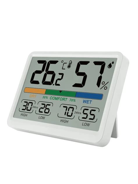 NOKLEAD 3 4 Inch LCD Digital Temperature Humidity Meter Home Indoor