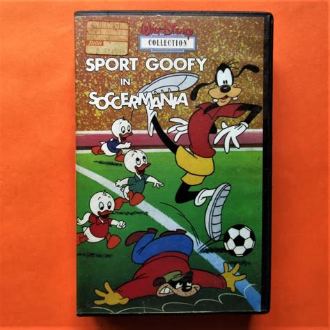 Movies Sport Goofy In Soccermania Walt Disney VHS Tape 1988 For