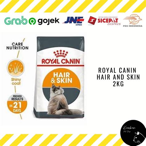 Jual ROYAL CANIN HAIR SKIN 2KG DRY CAT FOOD Shopee Indonesia