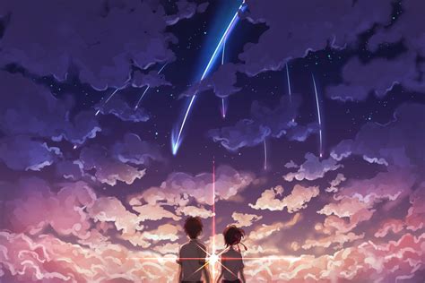 Papel De Parede Para Celular Anime Your Name Kimi No Na Wa Mitsuha