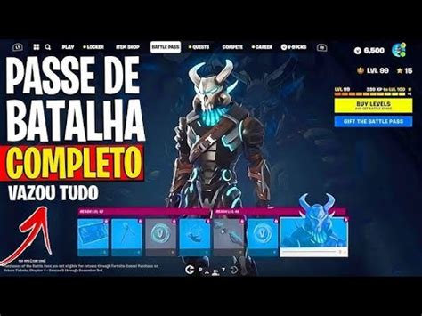 Zerei O Novo Passe De Batalha Do Cap Tulo Do Fortnite Youtube