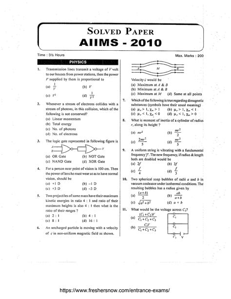 Solution Aiims B Sc Nursing Previous Question Papers Studypool