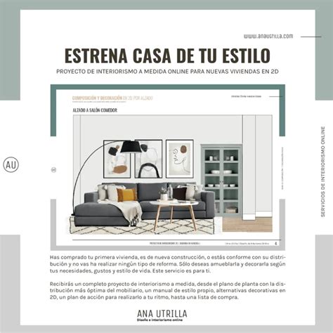 Diseño de interiores en 2D online un proyecto a medida para toda tu